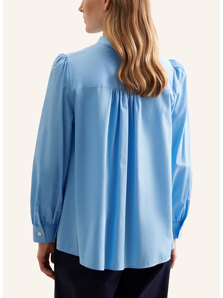 Seidensticker Hellblau 5660155 Bluse in Hellblau - 2