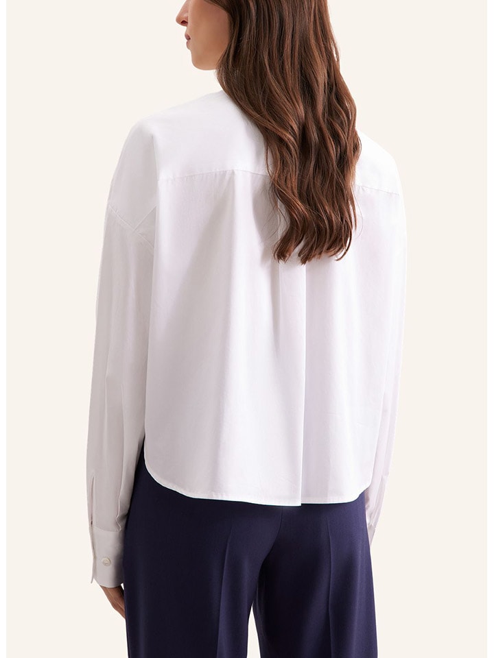 Seidensticker Weiß 6377358 Bluse in Weiß - 2