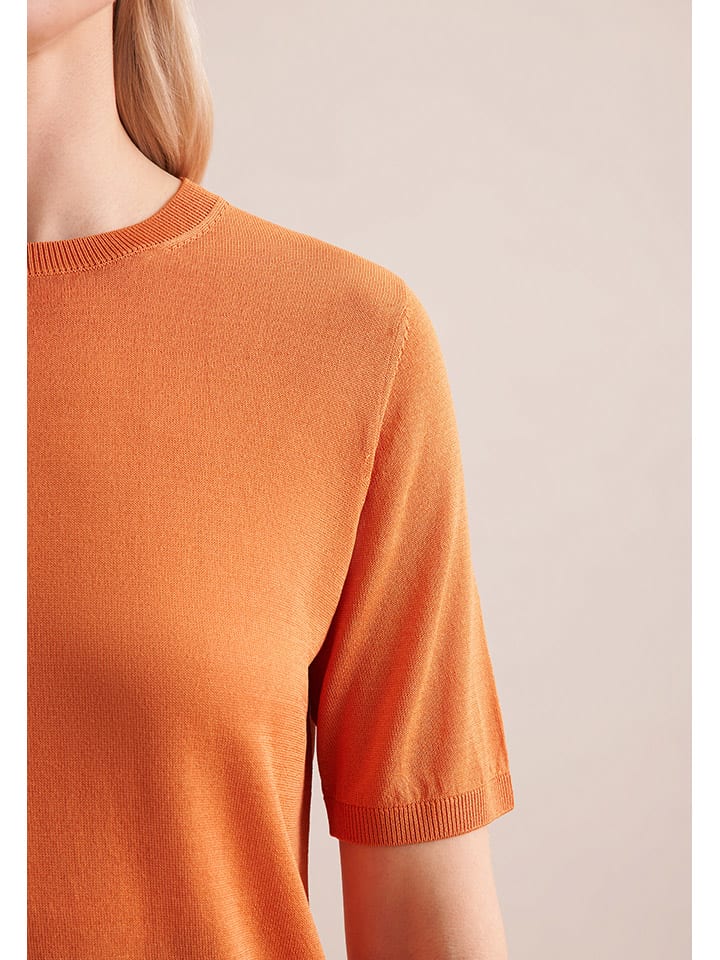 Sveter Seidensticker Orange 2416522 Pullover in Orange - 4