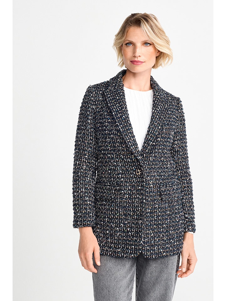 Dámska bunda Rich & Royal Dunkelblau/ Bunt 2985149 Blazer in Dunkelblau/ Bunt - 2