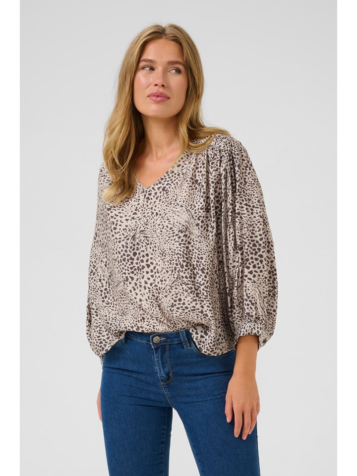 Kaffe Beige 8544920 Bluse in Beige - 2