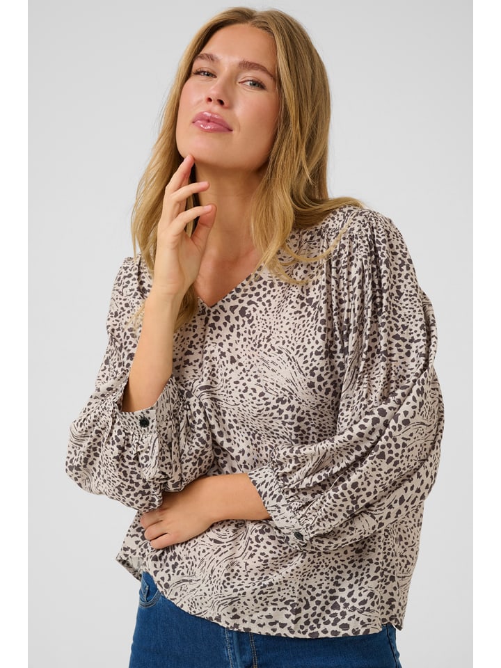 Kaffe Beige 8544920 Bluse in Beige - 3