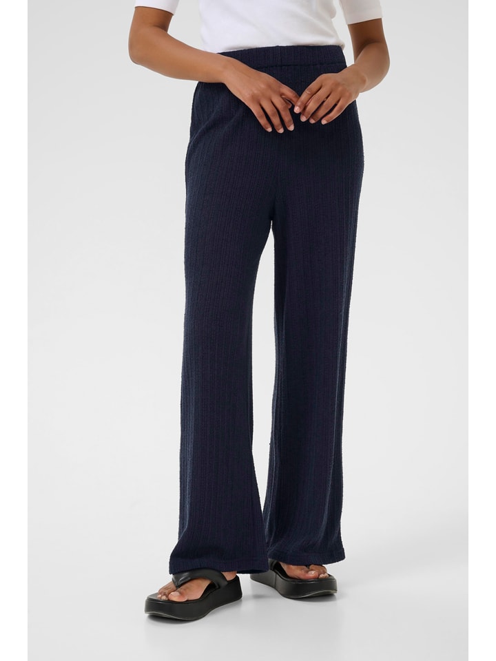Nohavice Kaffe Schwarz 4652884 Strickhose in Schwarz - 2