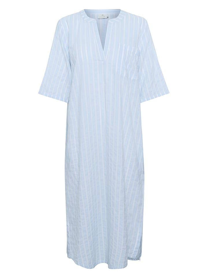 Šaty Kaffe Hellblau 9290938 Kleid in Hellblau - 3