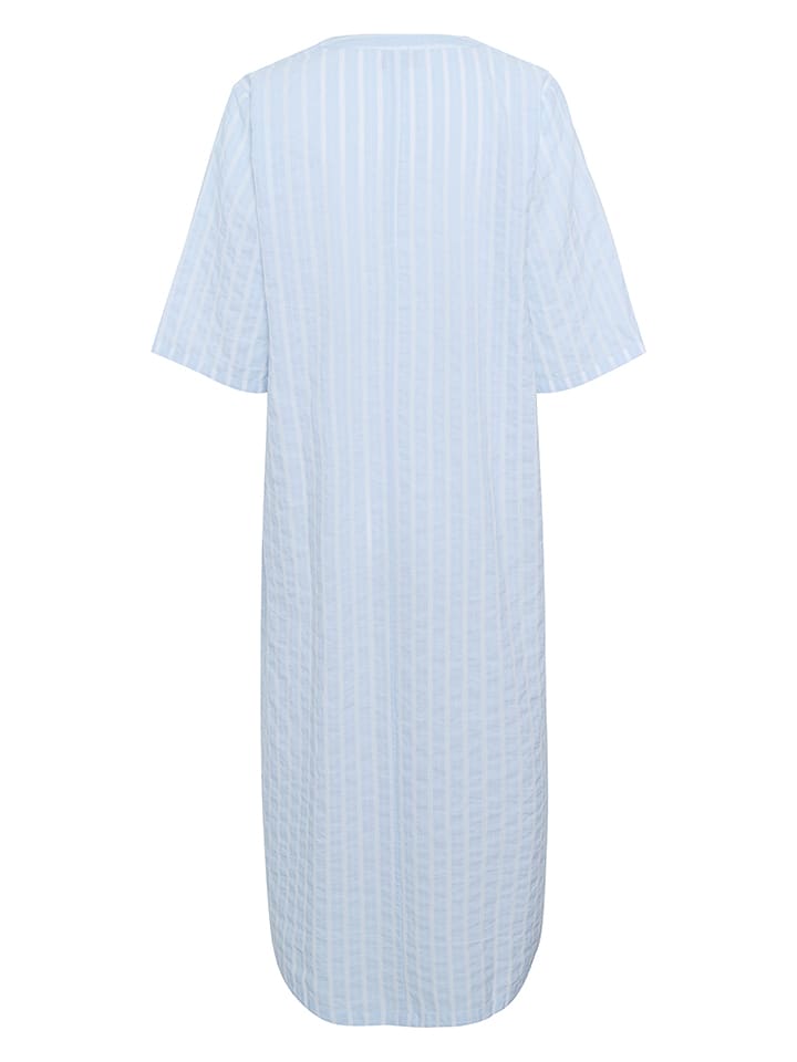 Šaty Kaffe Hellblau 9290938 Kleid in Hellblau - 4