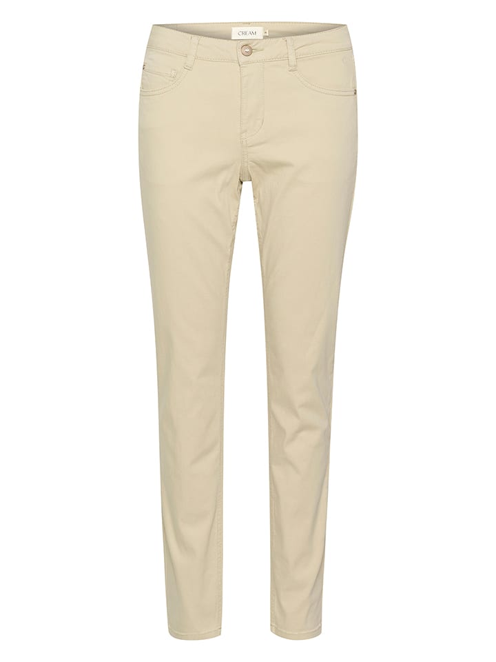 Dámske rifle Kaffe Beige 2802786 Jeans - Slim fit - in Beige - 5