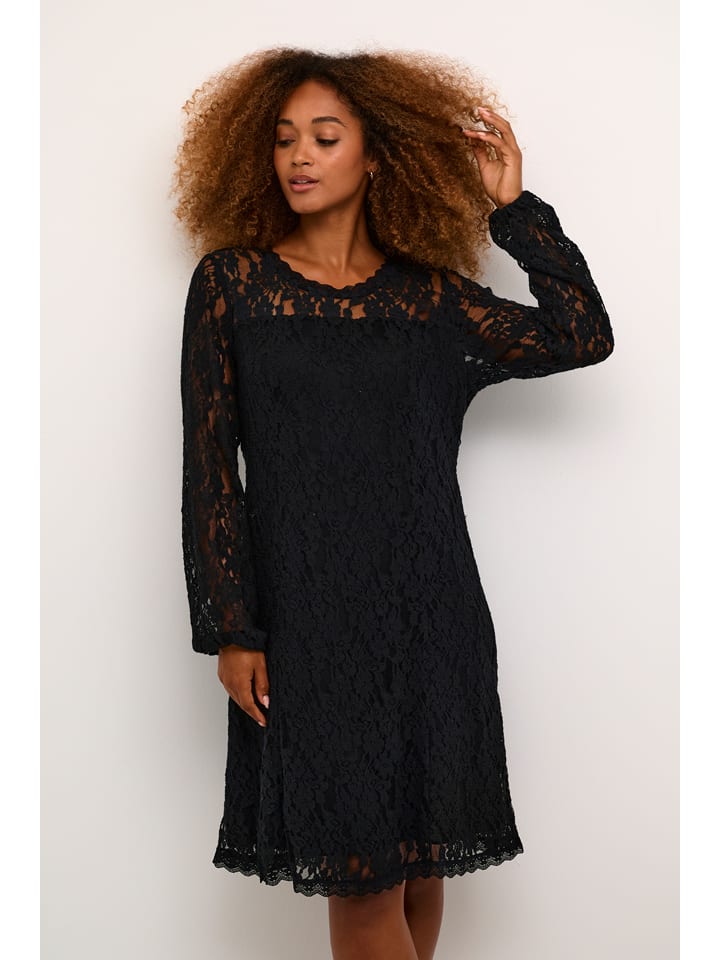 Šaty Kaffe Schwarz 346262 Kleid in Schwarz - 2