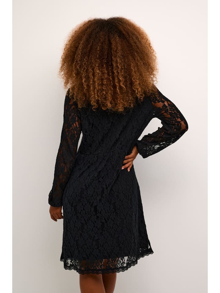 Šaty Kaffe Schwarz 346262 Kleid in Schwarz - 3