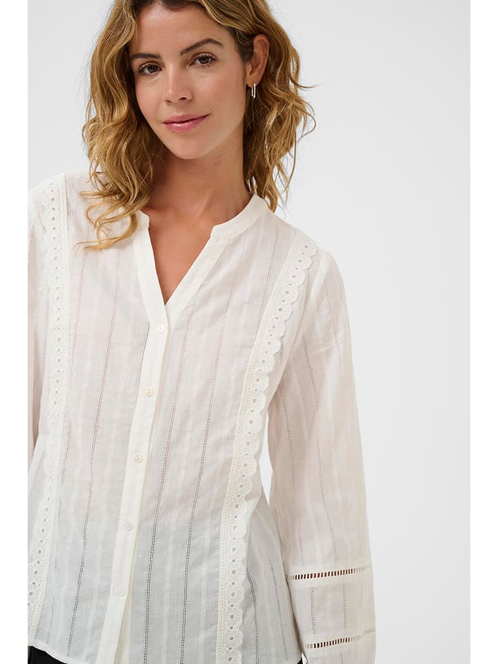 Cream Weiß 986576 Bluse in Weiß - 3