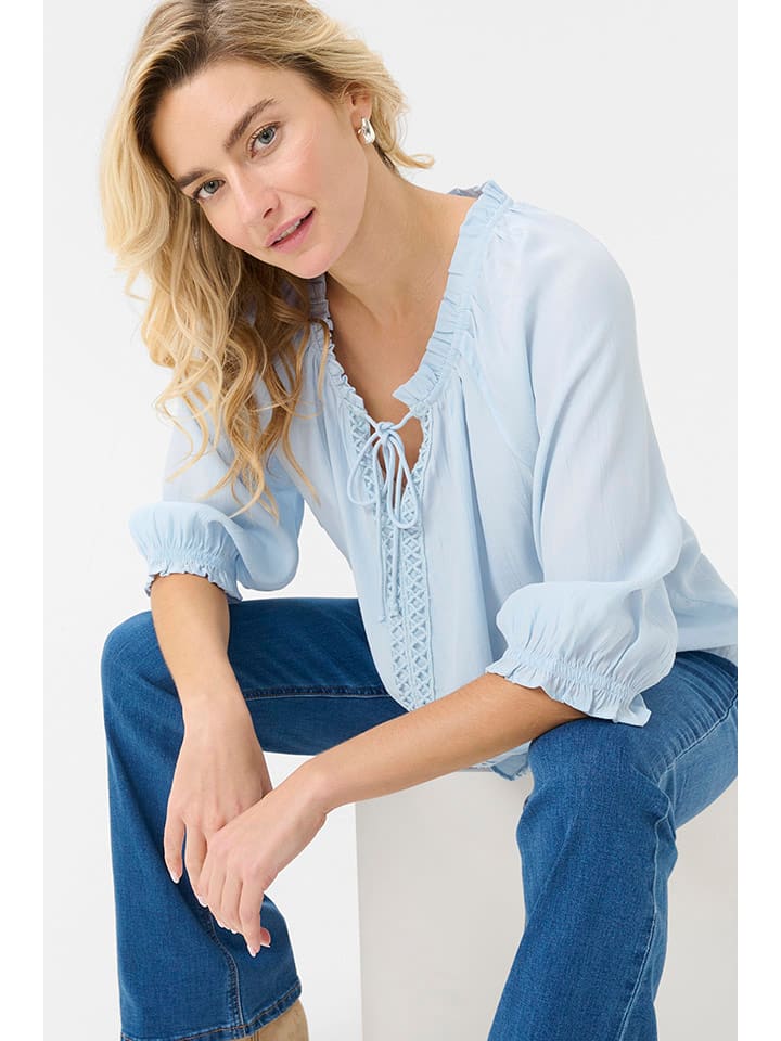 Cream Hellblau 832968 Bluse in Hellblau - 3