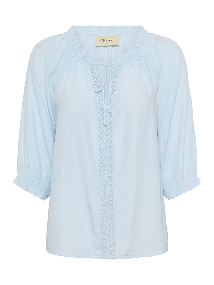 Cream Hellblau 832968 Bluse in Hellblau - 4