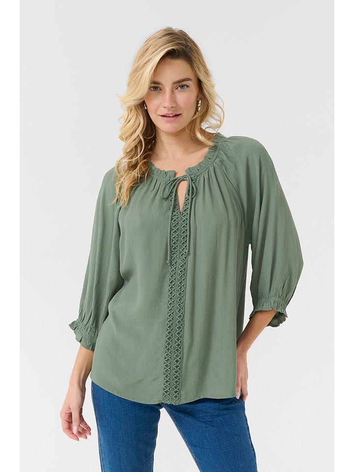 Cream Grün 3330125 Bluse in Grün - 2