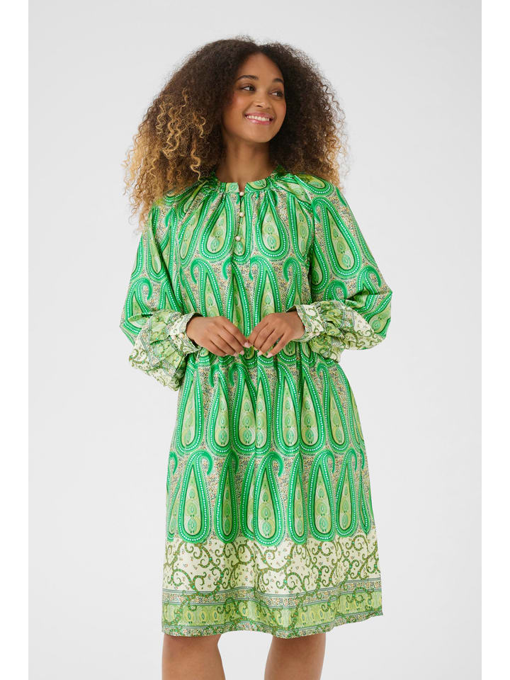 Šaty Kaffe Grün 316011 Kleid in Grün - 2
