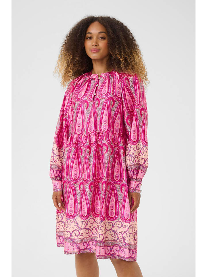 Šaty Kaffe Pink 1242084 Kleid in Pink - 2