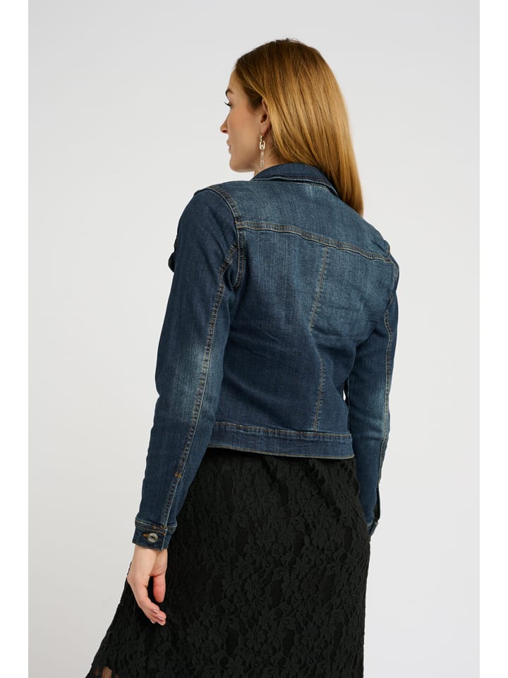 Dámska bunda Kaffe Dunkelblau 1244159 Jeansjacke in Dunkelblau - 3