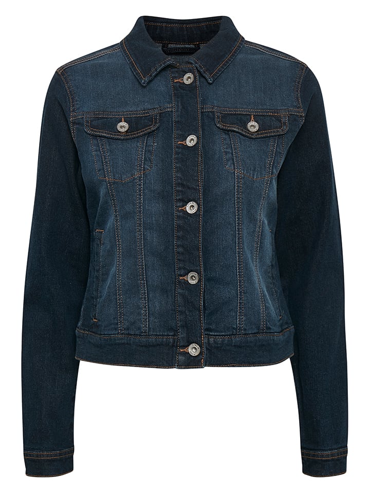 Dámska bunda Kaffe Dunkelblau 1244159 Jeansjacke in Dunkelblau - 5