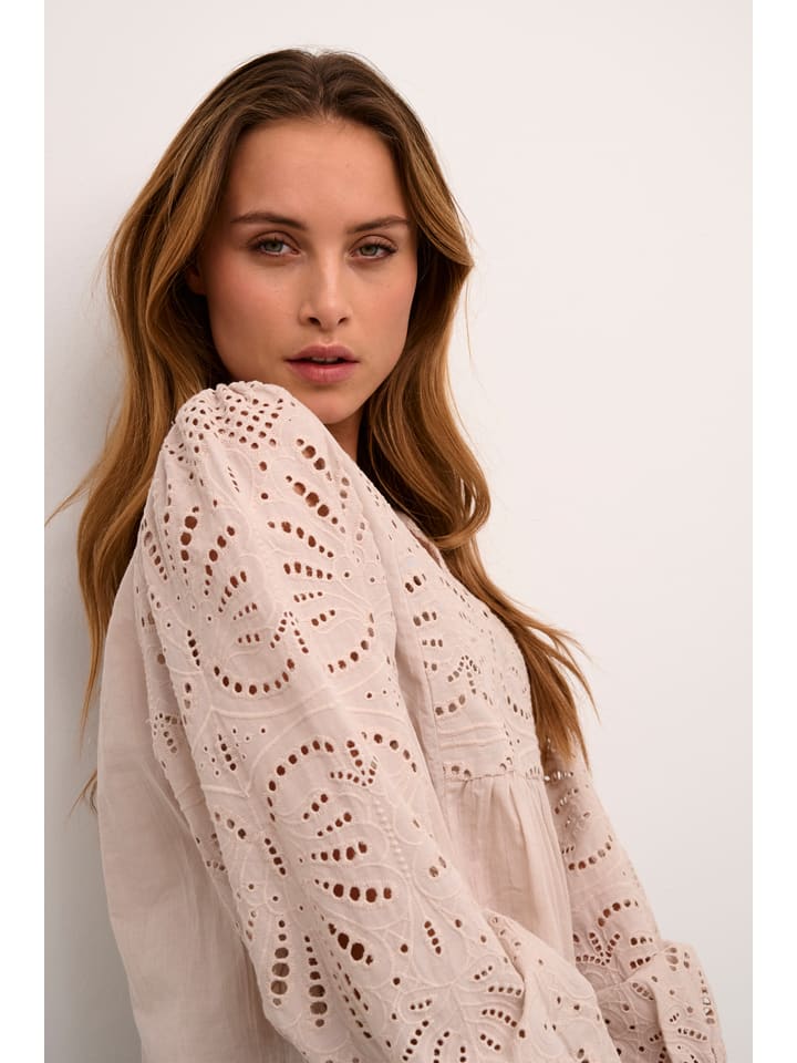 Kaffe Beige 5760050 Bluse in Beige - 2