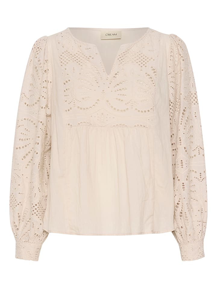 Kaffe Beige 5760050 Bluse in Beige - 5