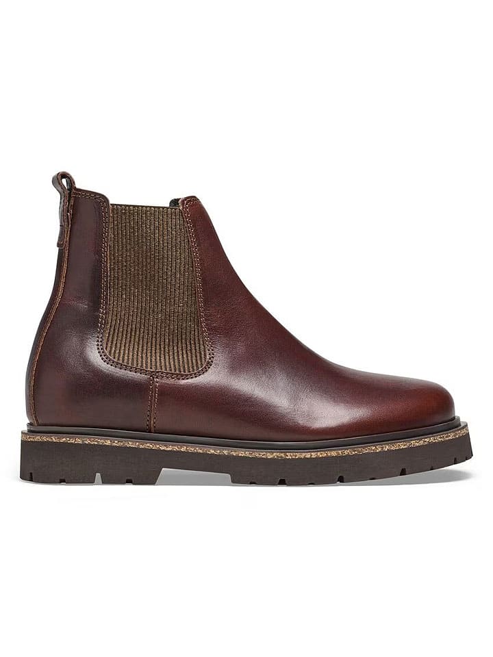 Topánky Birkenstock Braun - Weite S 850980 Leder-Chelsea-Boots "Highwood" in Braun - Weite S - 2