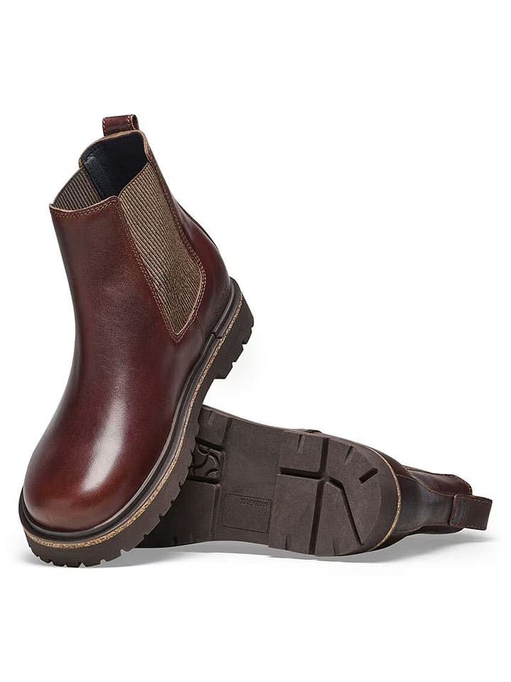 Topánky Birkenstock Braun - Weite S 850980 Leder-Chelsea-Boots "Highwood" in Braun - Weite S - 4