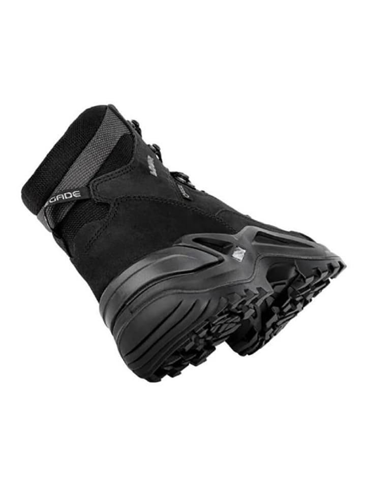Topánky LOWA Schwarz 9605197 Leder-Trekkingschuhe "Renegade GTX Mid" in Schwarz - 3