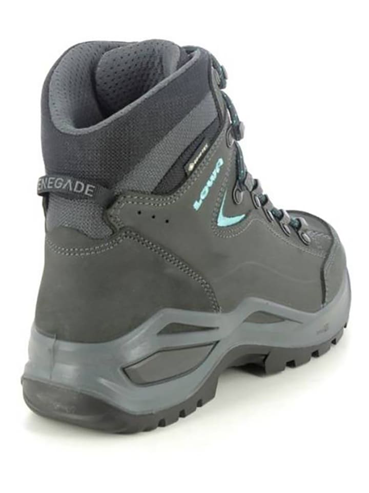 Topánky LOWA Grau/ Türkis 1283714 Leder-Wanderschuhe "Renegade EV" in Grau/ Türkis - 2