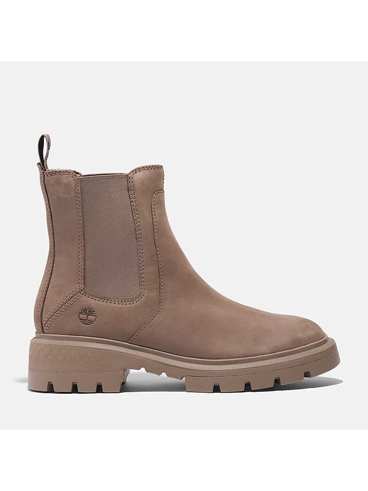 Topánky Timberland Beige 3589924 Leder-Chelsea-Boots "Cortina Valley" in Beige - 1