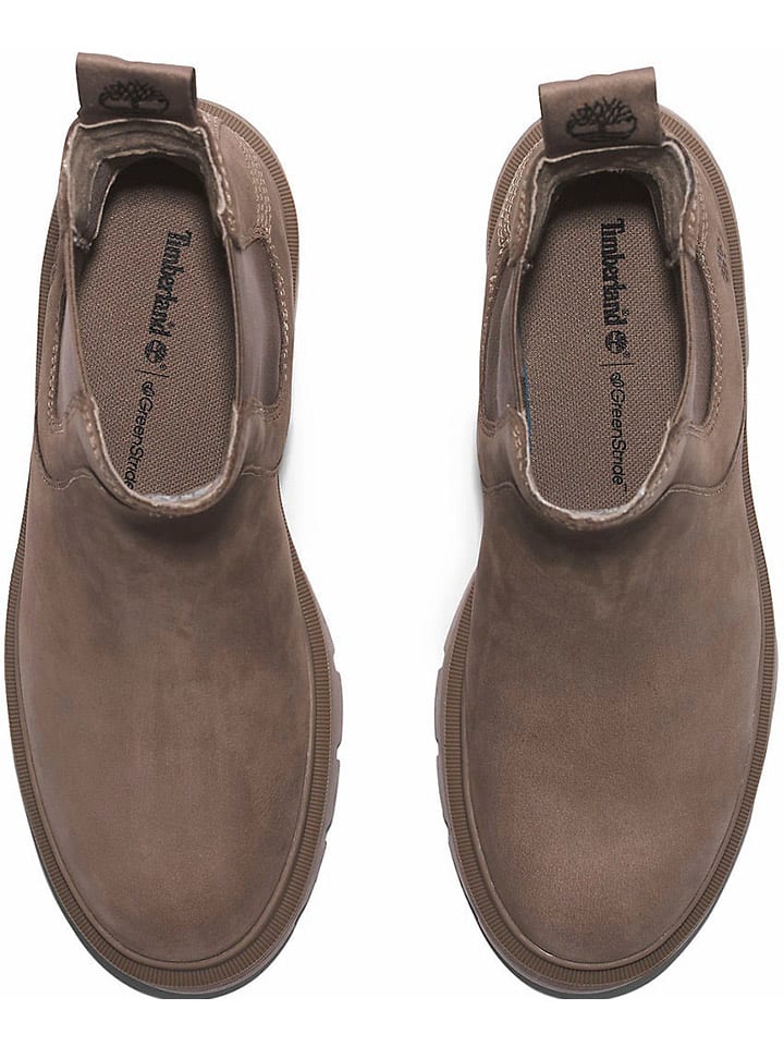 Topánky Timberland Beige 3589924 Leder-Chelsea-Boots "Cortina Valley" in Beige - 3