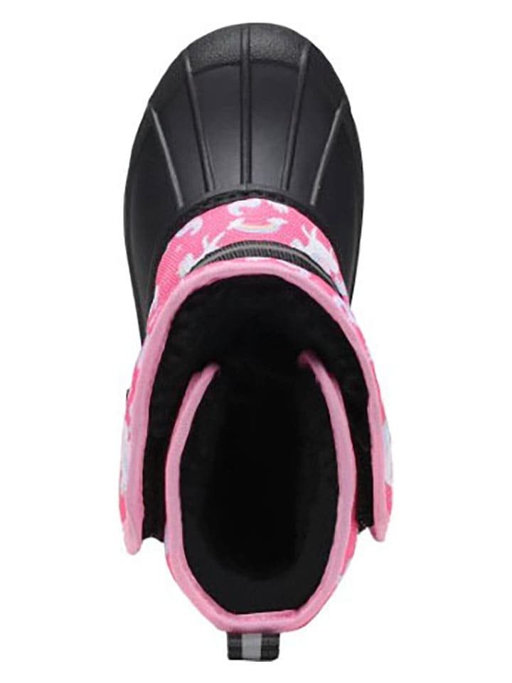 Kangaroos Pink/ Schwarz 4210322 Winterstiefel "K-Shell II" in Pink/ Schwarz - 5