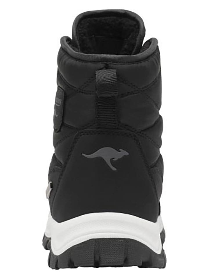 Topánky Kangaroos Schwarz 3898914 Winterboots "K-FW Bonnie RTX" in Schwarz - 5