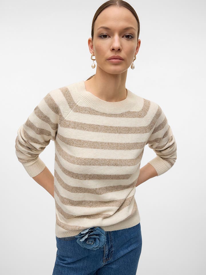 Sveter Vero Moda Beige 4636037 Pullover in Beige - 3