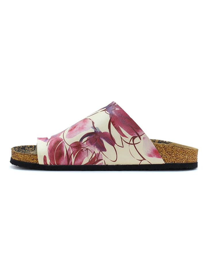 Calceo Creme/ Pink 9375230 Zehentrenner in Creme/ Pink - 3