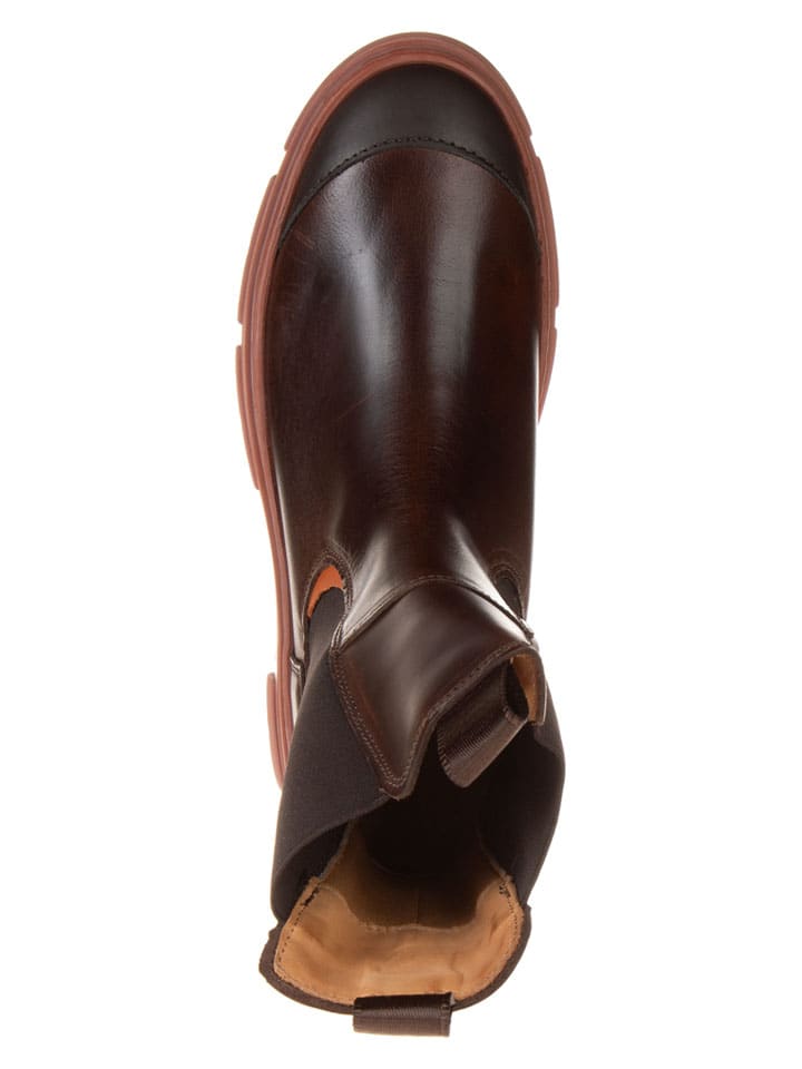 Topánky GANT Footwear Braun 4356938 Leder-Chelsea-Boots in Braun - 4