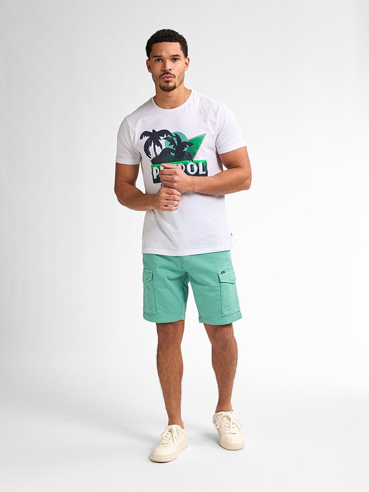 Tričko Petrol Industries Weiß 4718542 Shirt in Weiß - 3