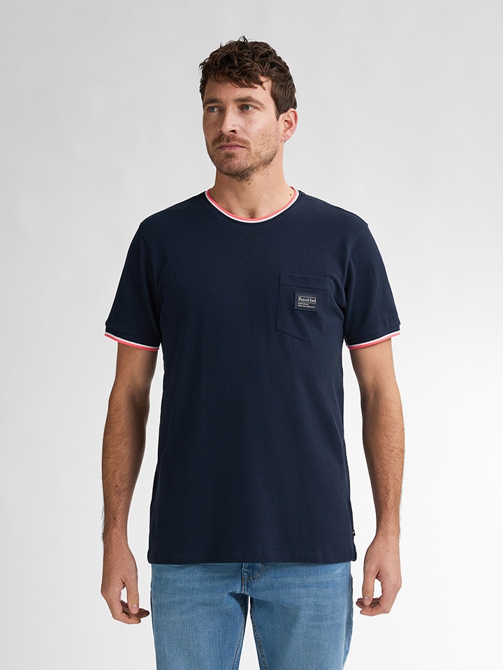 Tričko Petrol Industries Dunkelblau 3924609 Shirt in Dunkelblau - 1