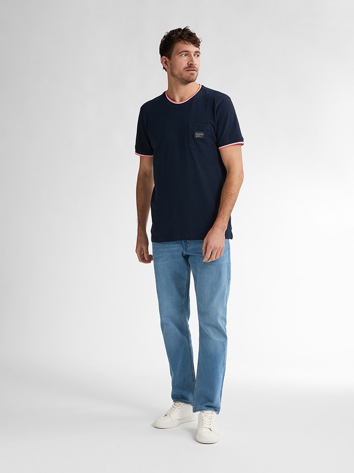 Tričko Petrol Industries Dunkelblau 3924609 Shirt in Dunkelblau - 3