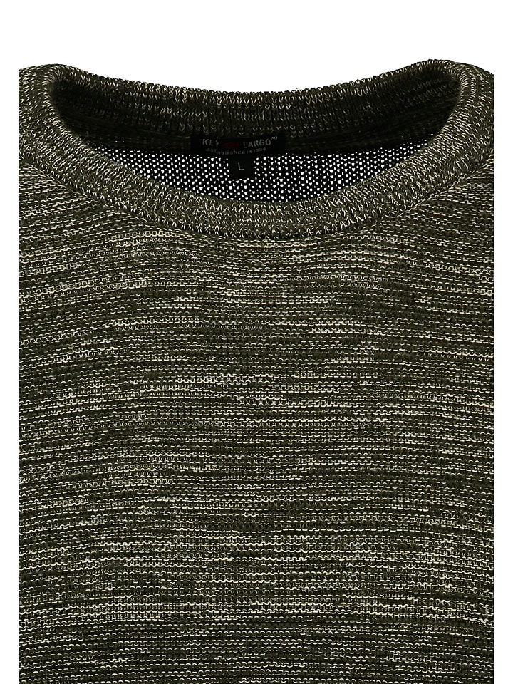 Sveter KEY LARGO Dunkelgrün 400222 Pullover "Calgary" in Dunkelgrün - 4