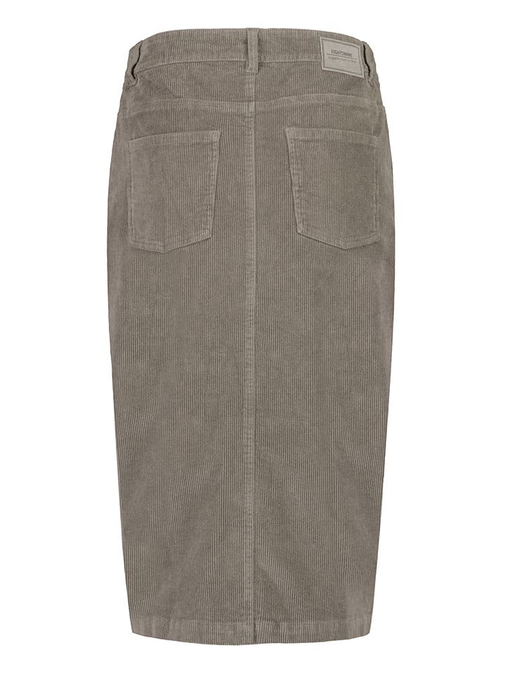 Sukňa Eight2Nine Taupe 128088 Cordrock in Taupe - 3