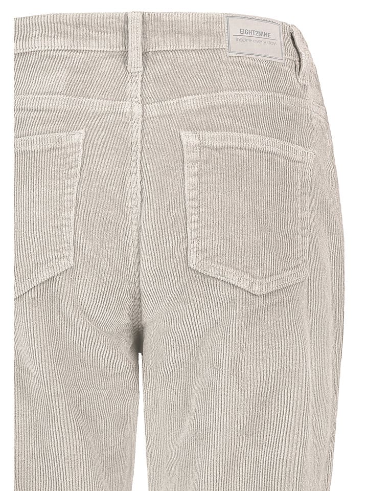 Nohavice Eight2Nine Creme 4190252 Cordhose in Creme - 7