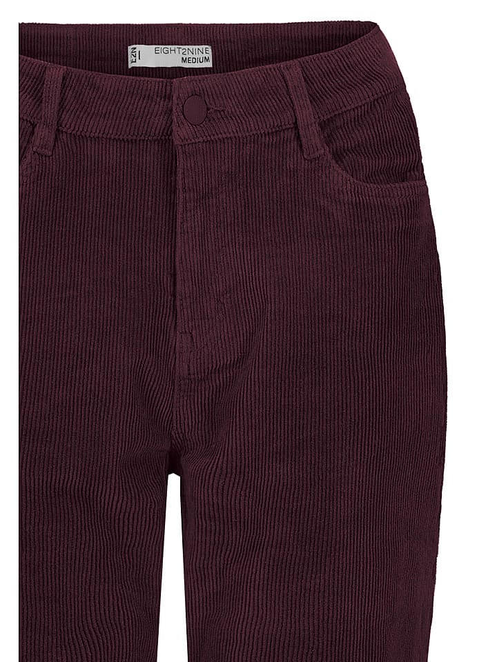 Nohavice Eight2Nine Bordeaux 8403797 Cordhose - Mom fit - in Bordeaux - 5