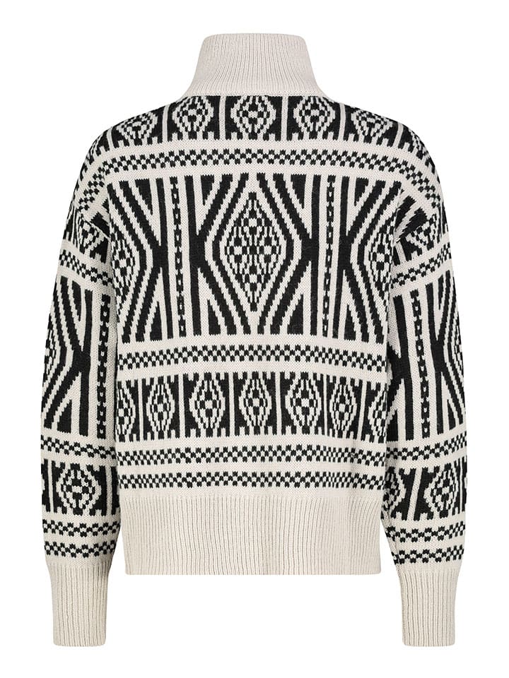 Sveter Eight2Nine Creme/ Schwarz 3883967 Pullover in Creme/ Schwarz - 3