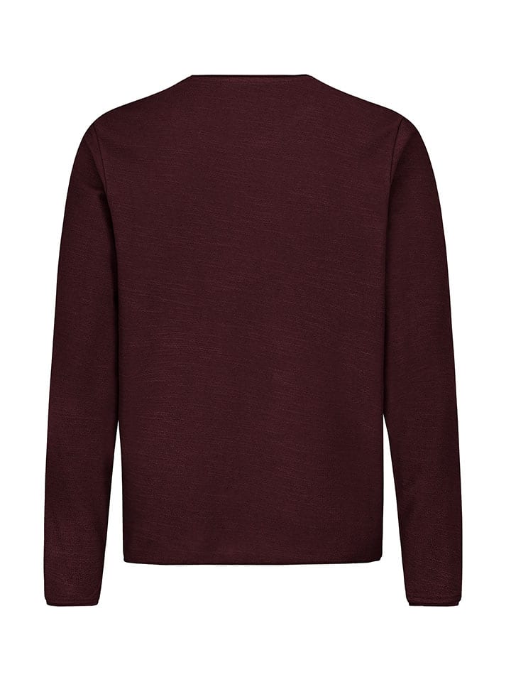 Tričko Eight2Nine Bordeaux 4673369 Longsleeve in Bordeaux - 2