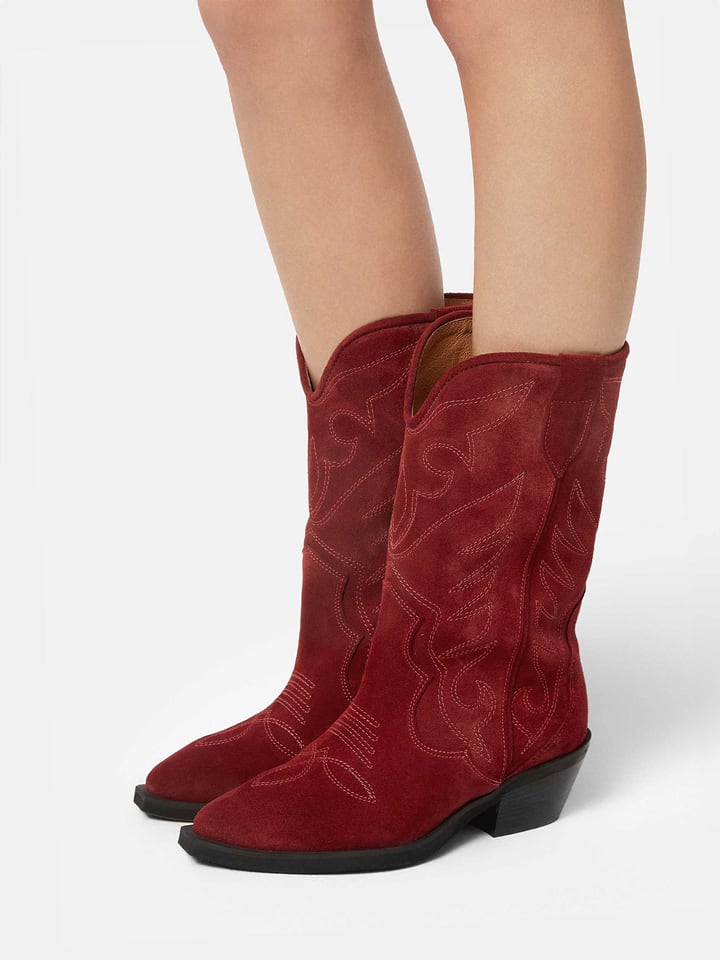 Topánky loft37 Bordeaux 4734216 Leder-Westernstiefel in Bordeaux - 6