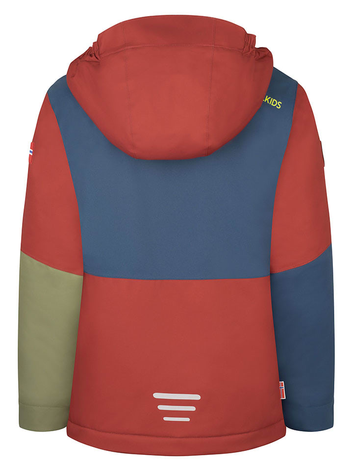 Trollkids Braunrot/ Blau 5194815 Ski-/ Snowboardjacke "Hallingdal" in Braunrot/ Blau - 2