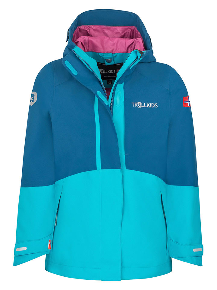 Trollkids Türkis 8236958 3in1-Funktionsjacke "Skanden" in Türkis - 5