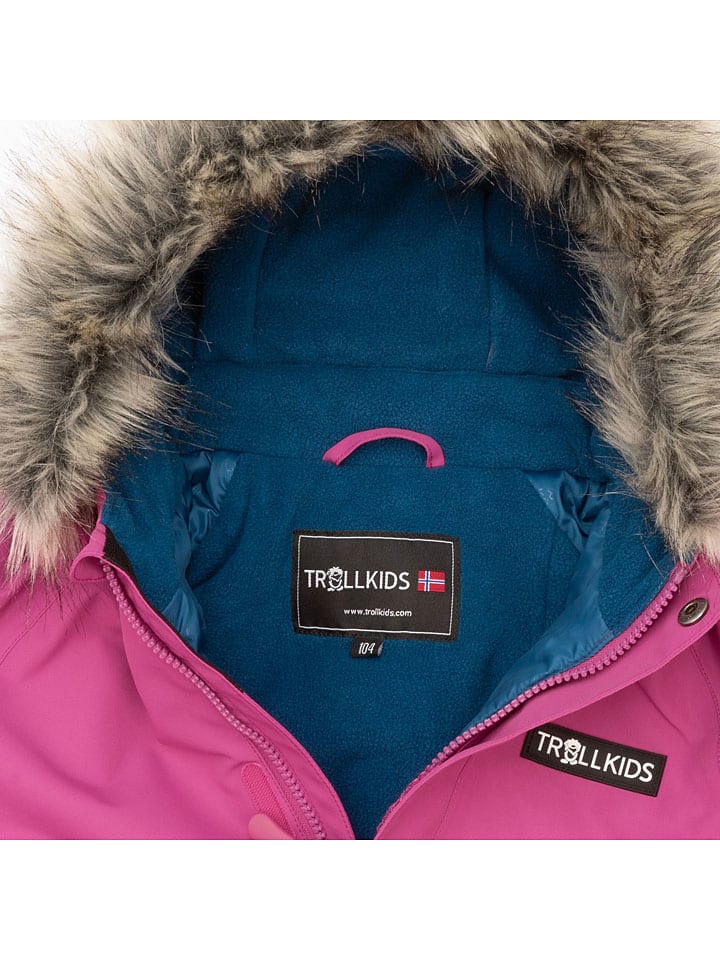 Trollkids Pink 3981006 Schneeanzug "Kirkenes" in Pink - 3
