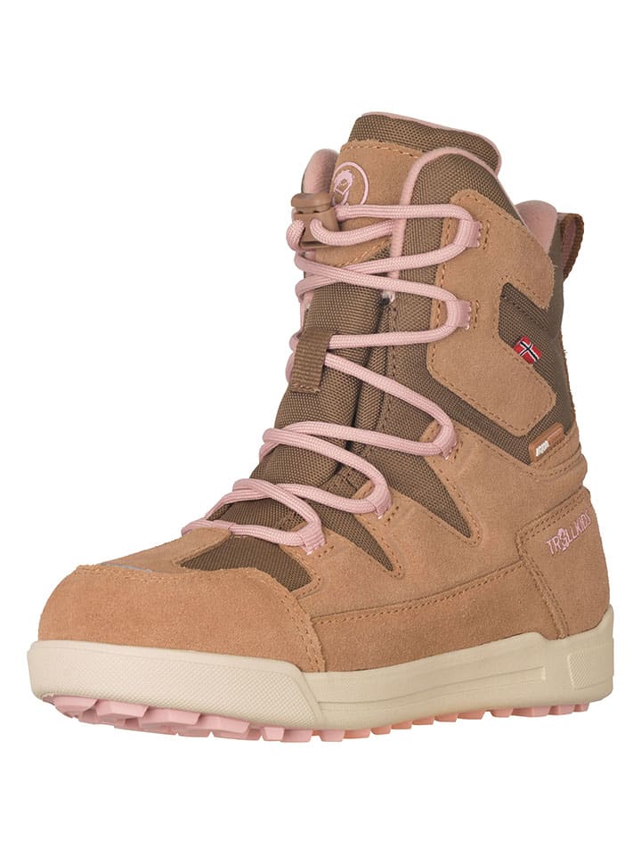 Trollkids Hellbraun 6018230 Winterboots "Finnmark" in Hellbraun - 7