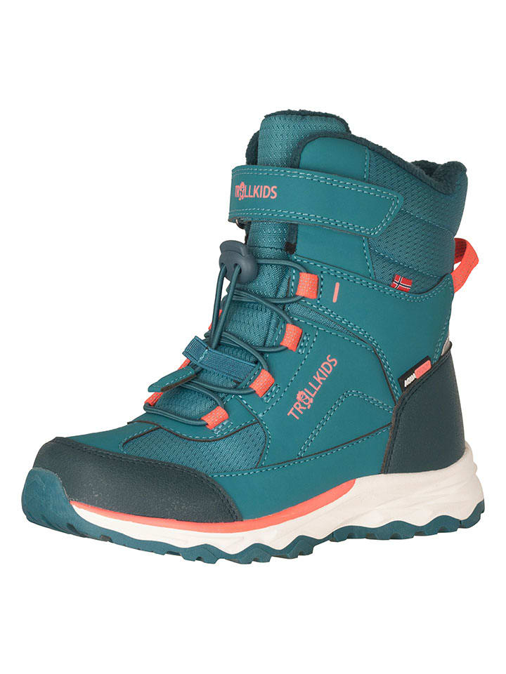 Topánky Trollkids Türkis 663755 Winterboots "Hafjell XT" in Türkis - 7
