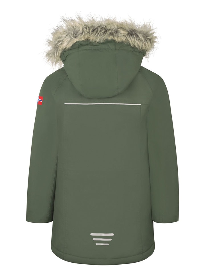 Trollkids Khaki 8061123 Parka "Nordkapp" in Khaki - 2