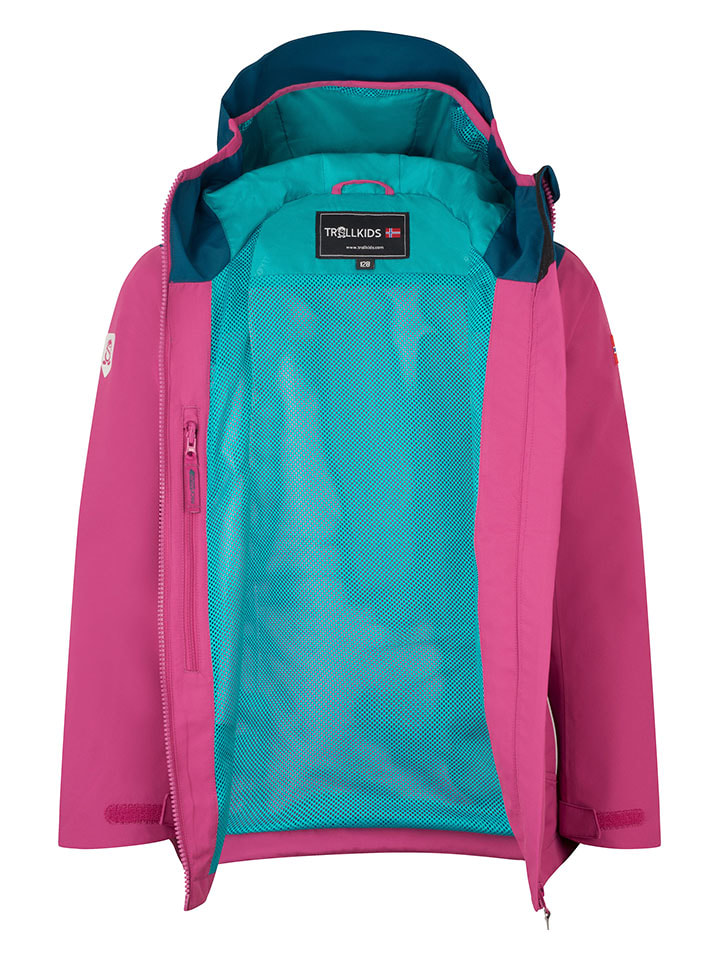 Trollkids Beere 8120760 Regenjacke "Bergen" in Beere - 3